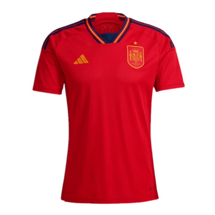 Spain 2022 Mens Home Shirt