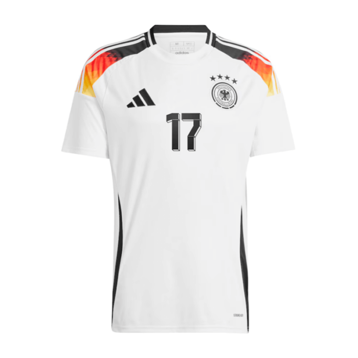 Germany 2024 Euro Cup Home Shirt with WIRTZ - 图片 2