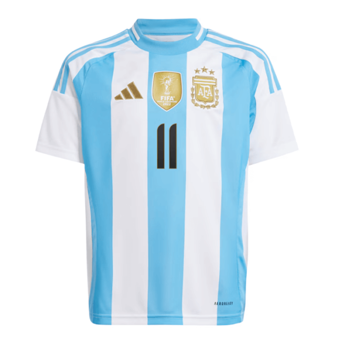 Argentina 2024 Copa America Home Shirt with DI MARIA - 图片 2