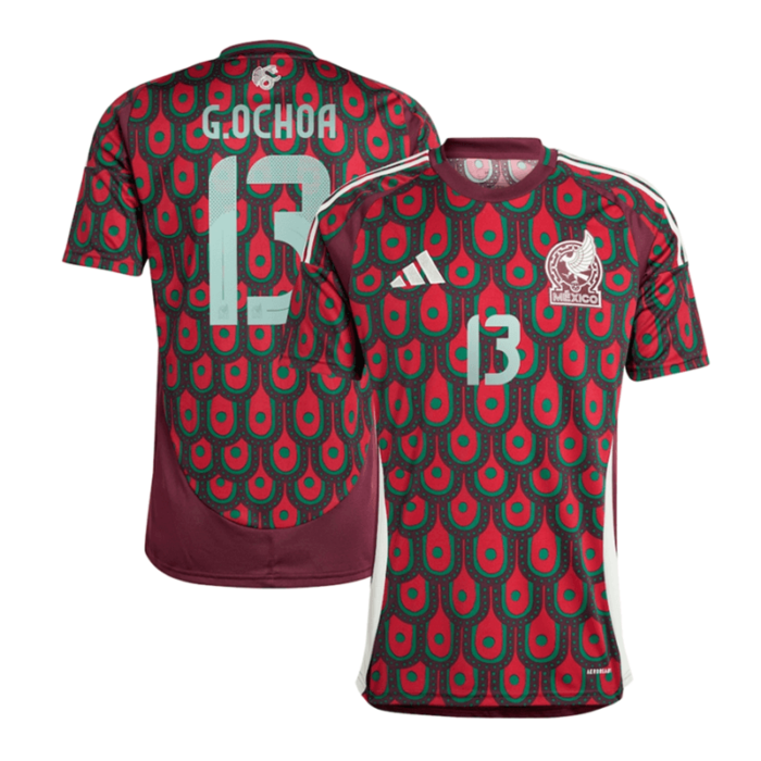 Mexico 2024 Copa America Home Shirt with OCHOA
