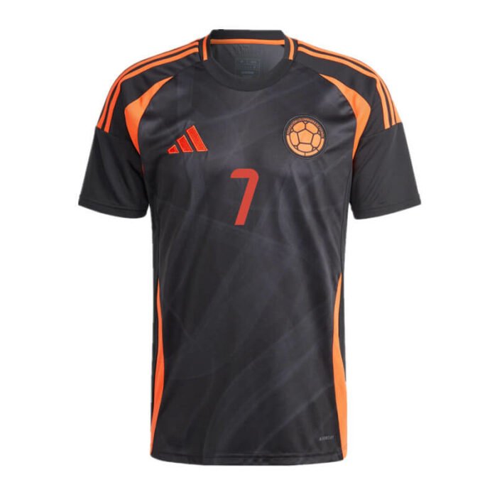 Colombia 2024 Copa America Away Shirt with LUIS DÍAZ - 图片 2