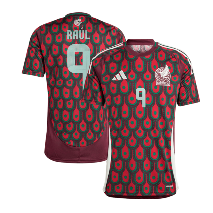 Mexico 2024 Copa America Home Shirt with RAUL