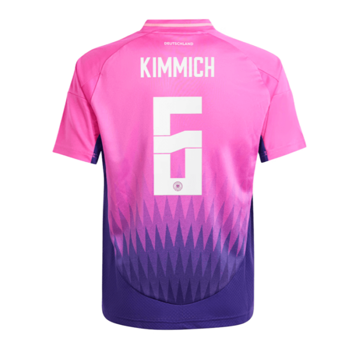 Germany 2024 Euro Cup Away Shirt with KIMMICH - 图片 3