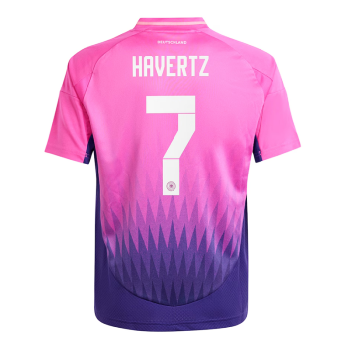 Germany 2024 Euro Cup Away Shirt with HAVERTZ - 图片 3