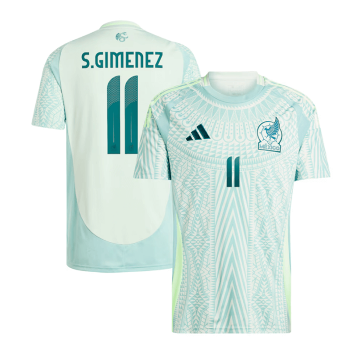 Mexico 2024 Copa America Away Shirt with S.GIMENEZ