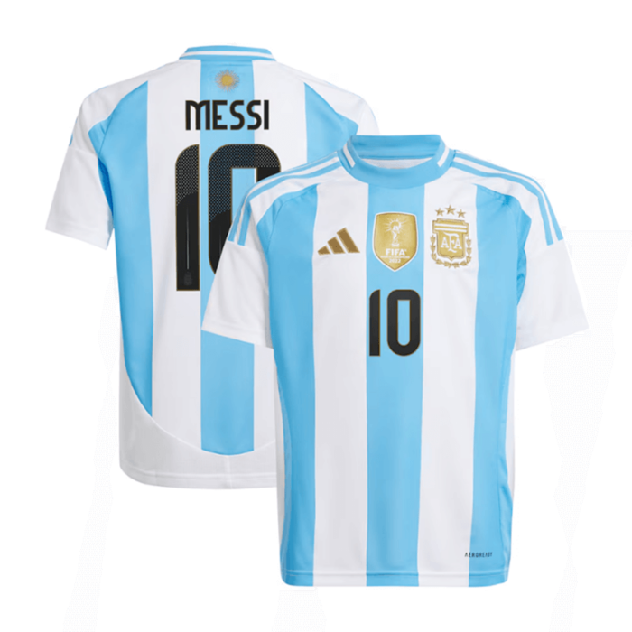 Argentina 2024 Copa America Home Shirt with MESSI