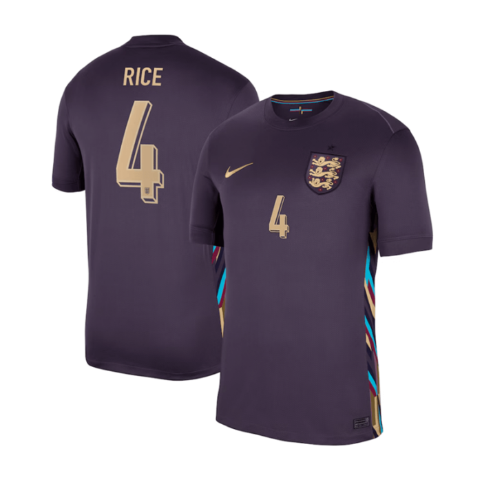 England 2024 Euro Cup Away Shirt with Rice