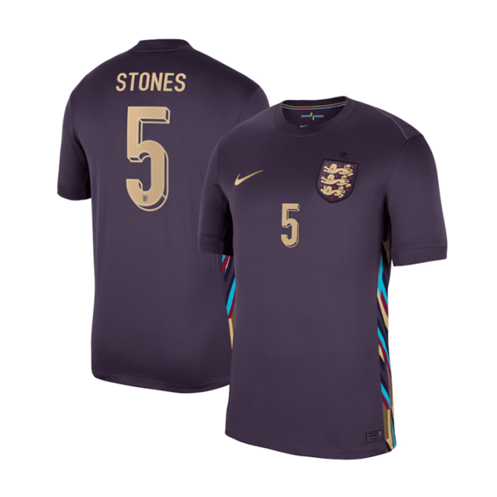 England 2024 Euro Cup Away Shirt with Stones