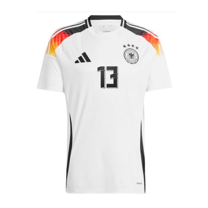 Germany 2024 Euro Cup Home Shirt with MÜLLER - 图片 2