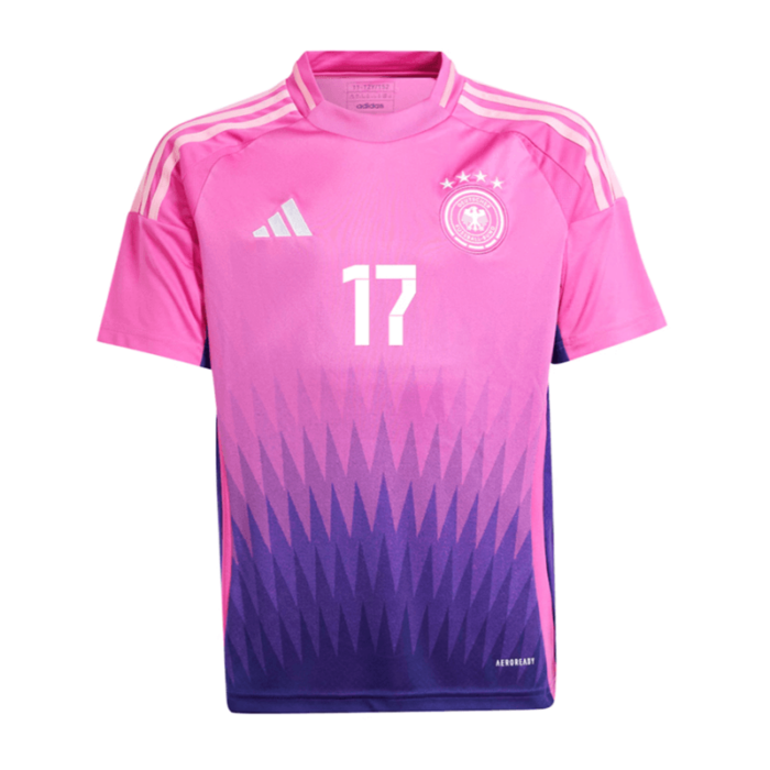 Germany 2024 Euro Cup Away Shirt with WIRTZ - 图片 2