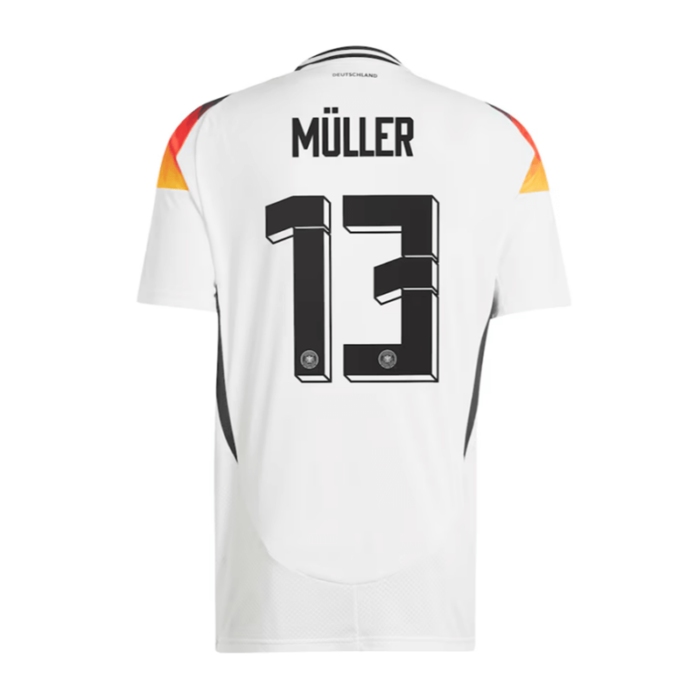 Germany 2024 Euro Cup Home Shirt with MÜLLER - 图片 3