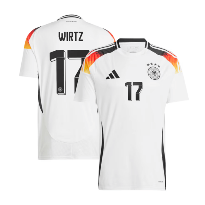 Germany 2024 Euro Cup Home Shirt with WIRTZ
