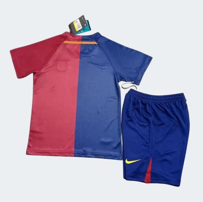 Barcelona Retro Kits 08/09 Home Kids Kits - 图片 2