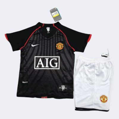 Man U Retro Kits 2007/08 Away Kids Kits