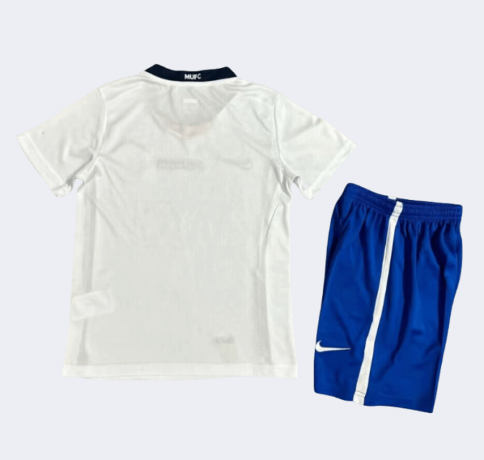 Man United Retro Kits 2008/09 Away Kids Kits - 图片 2