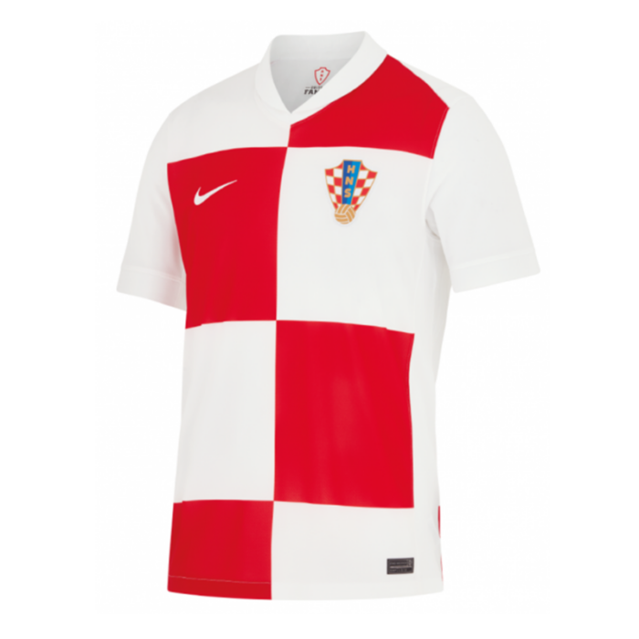 Croatia 2024 Euro Cup Home Shirt