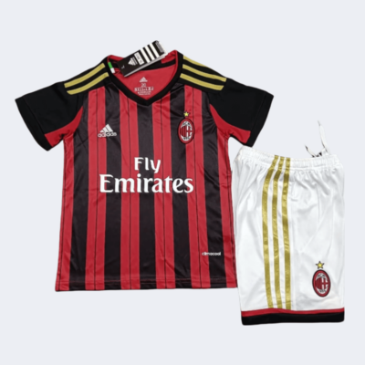 AC Milan Retro Kits 13/14 Home Kids Kits