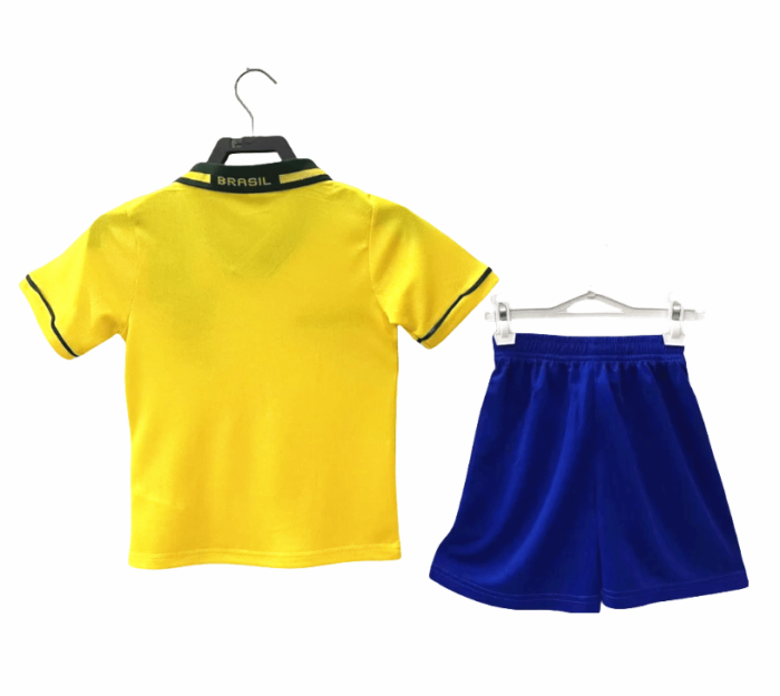 Brazil Retro Kits 1994 Home Kids Kits - 图片 2