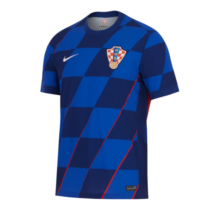 Croatia 2024 Euro Cup Away Shirt