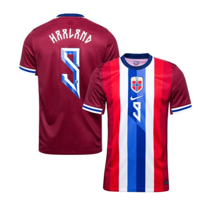 Norway 2024 Home Shirt with Haaland