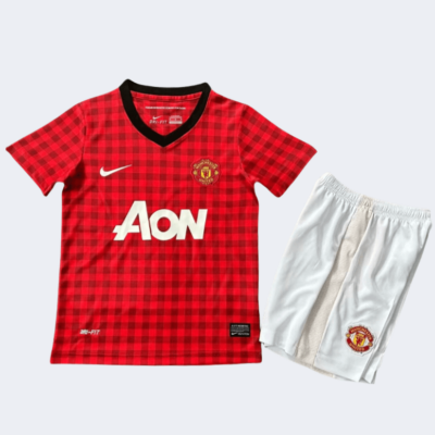 Man United Retro Kits 2000/2002 Home Kids Kits