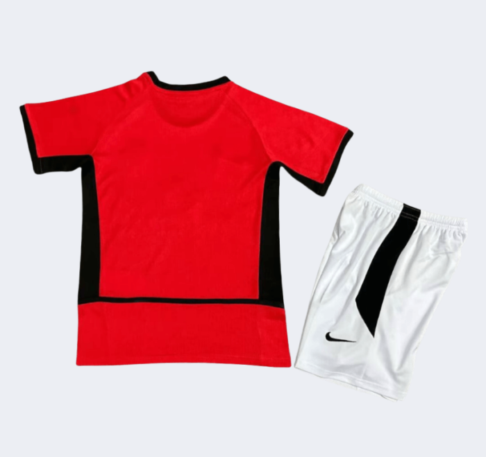Man United Retro Kits 2002/2004 Home Kids Kits - 图片 2