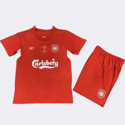 Liv. Retro Kits 2004/2005 Home Kids Kits