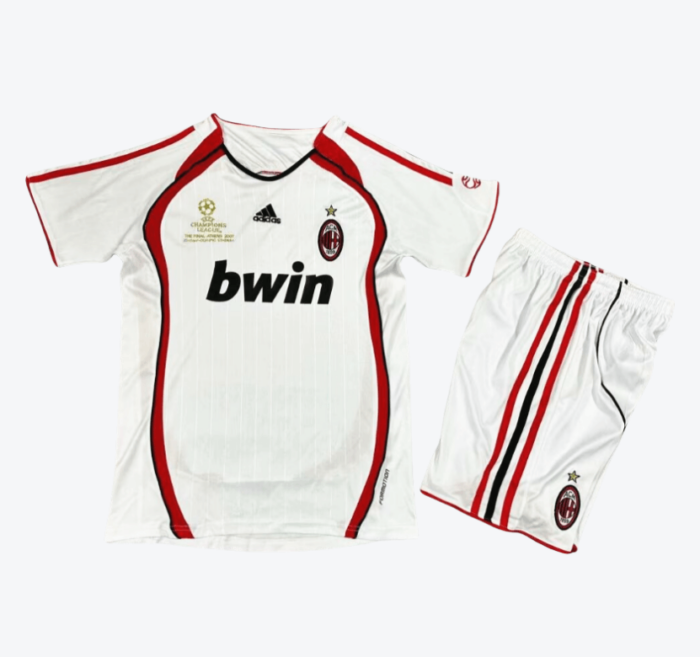 AC Milan Retro Kits 2006/2007 Away Kids Kits
