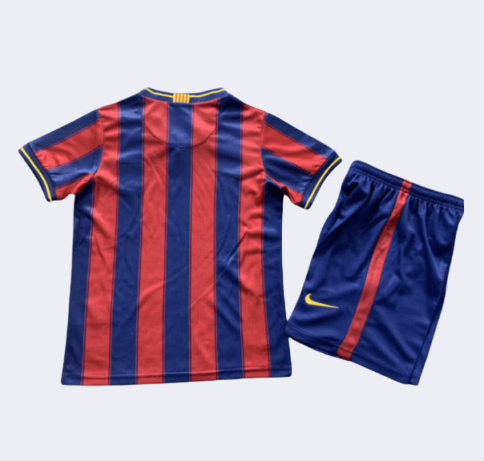 Barcelona Retro Kits 2009/2010 Home Kids Kits - 图片 2