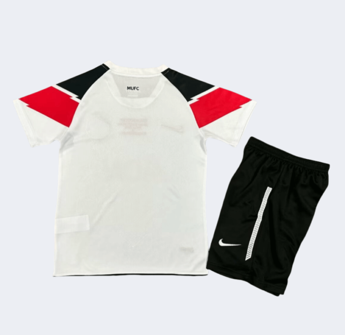 Man United Retro Kits 2010/2011 Away Kids Kits - 图片 2