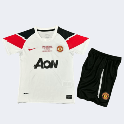 Man United Retro Kits 2010/2011 Away Kids Kits