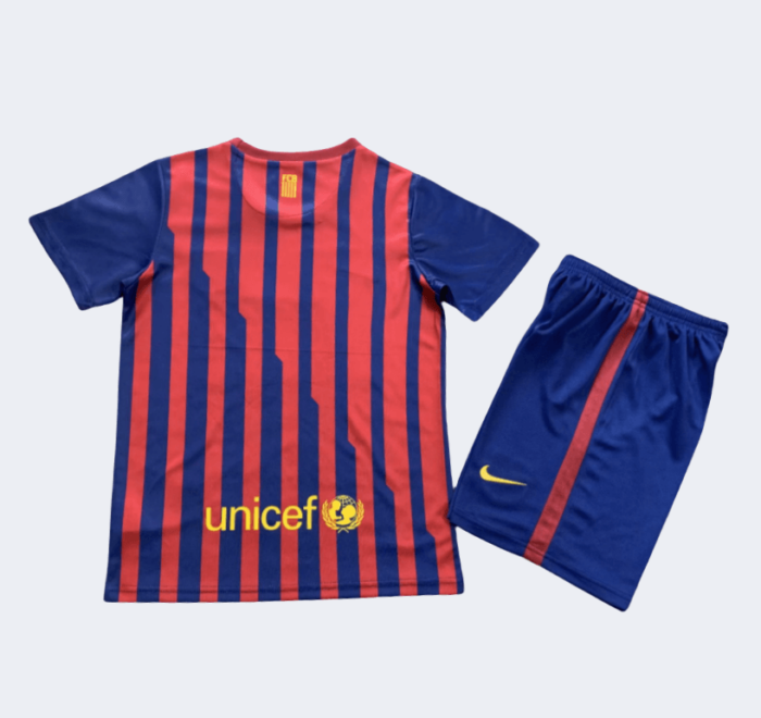 Barcelona Retro Kits 2011/2012 Home Kids Kits - 图片 2