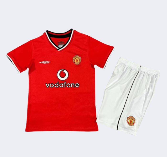 Man United Retro Kits 2012/2013 Home Kids Kits