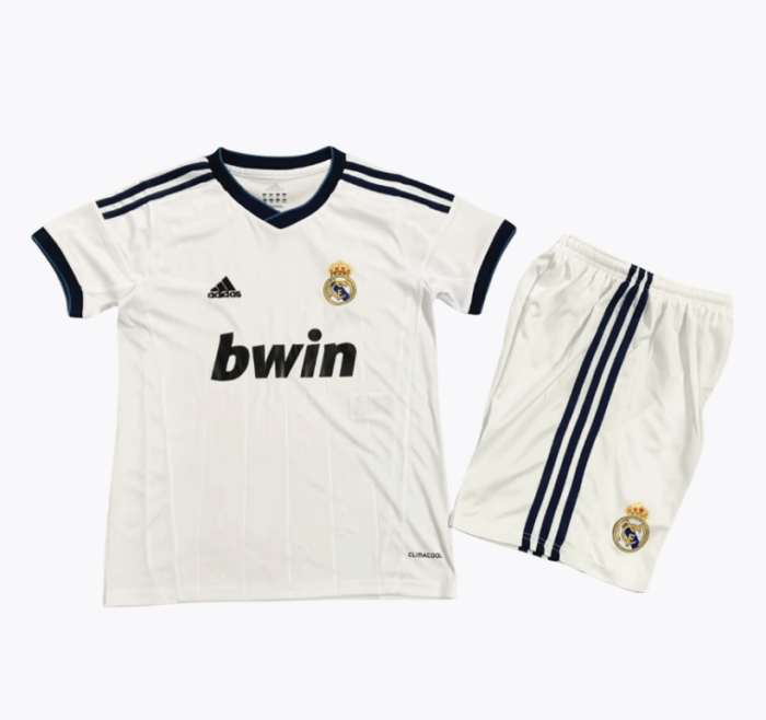 Real Madrid Retro Kits 2012/2013 Home Kids Kits
