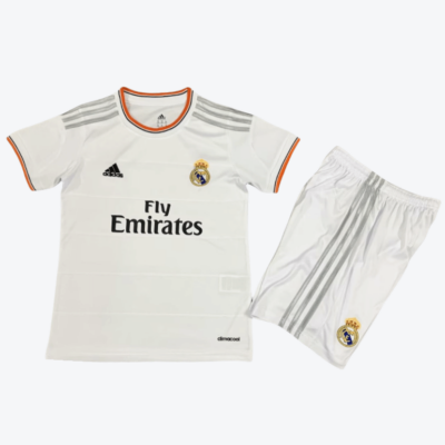 Real Madrid Retro Kits 2013/2014 Home Kids Kits