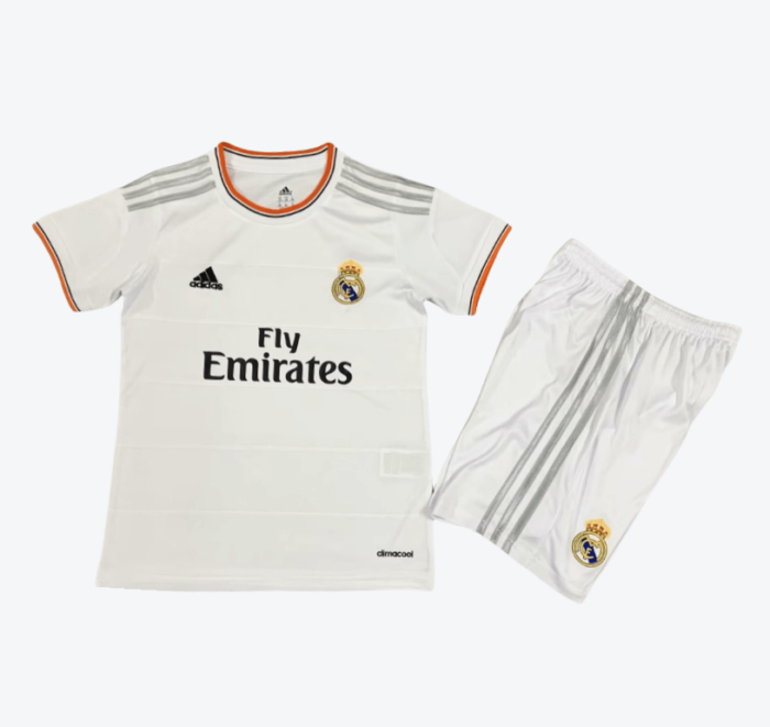 Real Madrid Retro Kits 2013/2014 Home Kids Kits