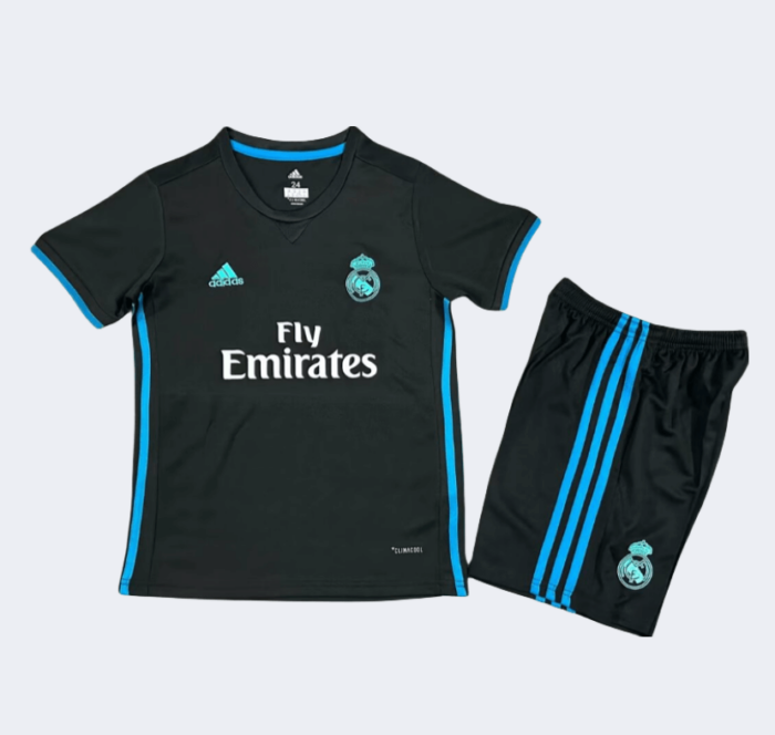 Real Madrid Retro Kits 2017/2018 Away Kids Kits