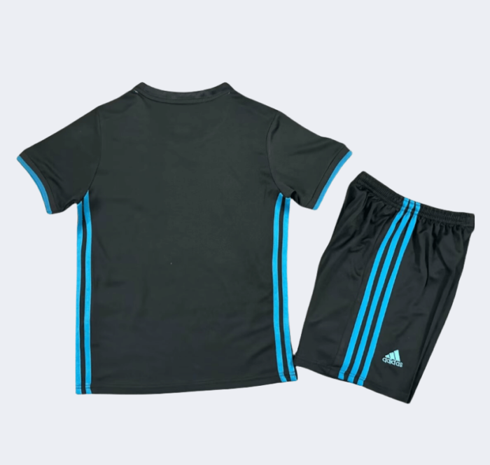 Real Madrid Retro Kits 2017/2018 Away Kids Kits - 图片 2