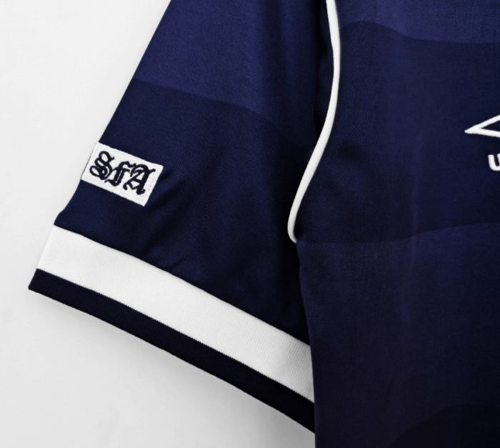 1987 Scotland Home Shirt - 图片 4