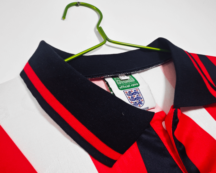1992 England Away Shirt - 图片 3
