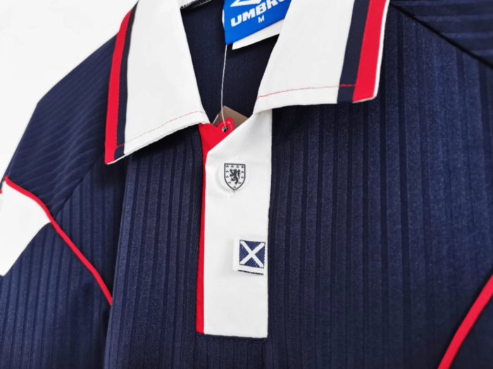 1996 Scotland Home Shirt - 图片 3