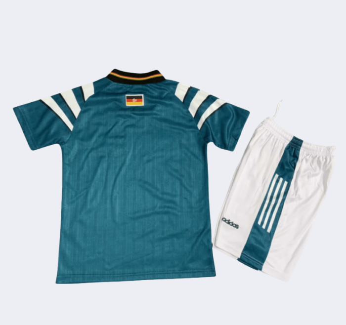 Germany Retro Kits 1996 Away Kids Kits - 图片 2