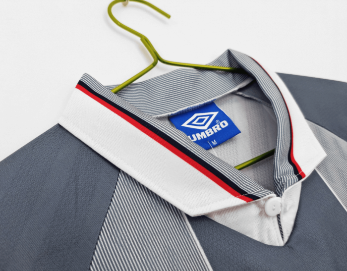 1996 England Away Shirt - 图片 3