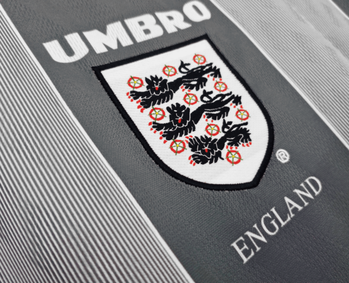 1996 England Away Shirt - 图片 4