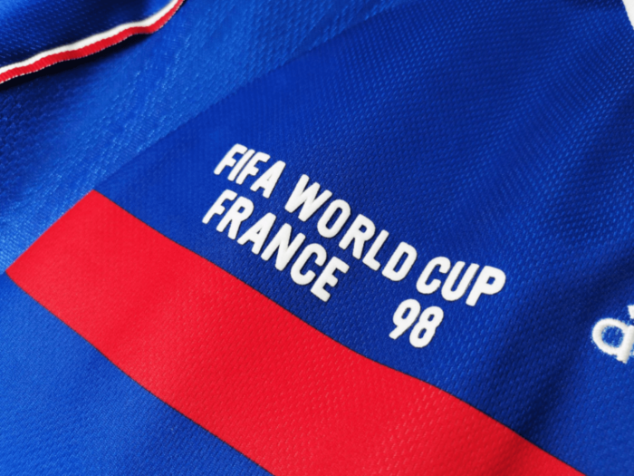 1998 France Home Shirt - 图片 4