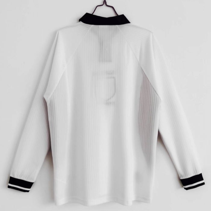 1998 England Long Sleeves Home Shirt - 图片 2