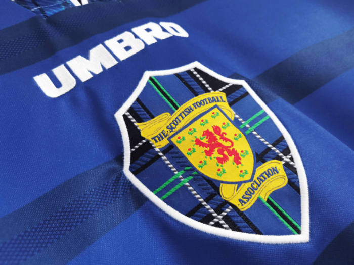 2000 Scotland Home Shirt - 图片 4