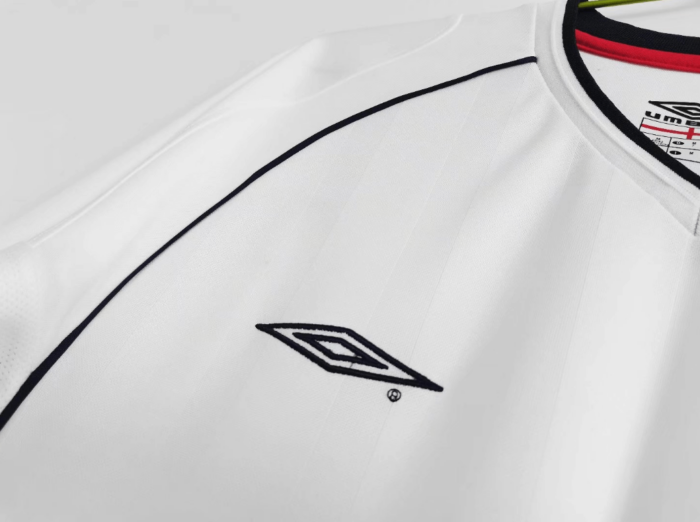 2002 England Home Shirt - 图片 4