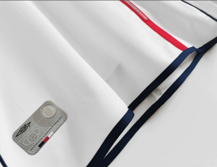 2002 England Home Shirt - 图片 3