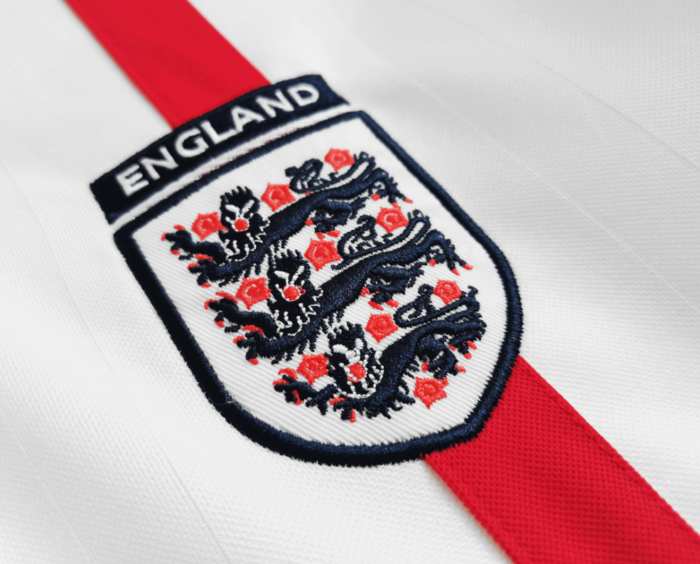 2002 England Home Shirt - 图片 4